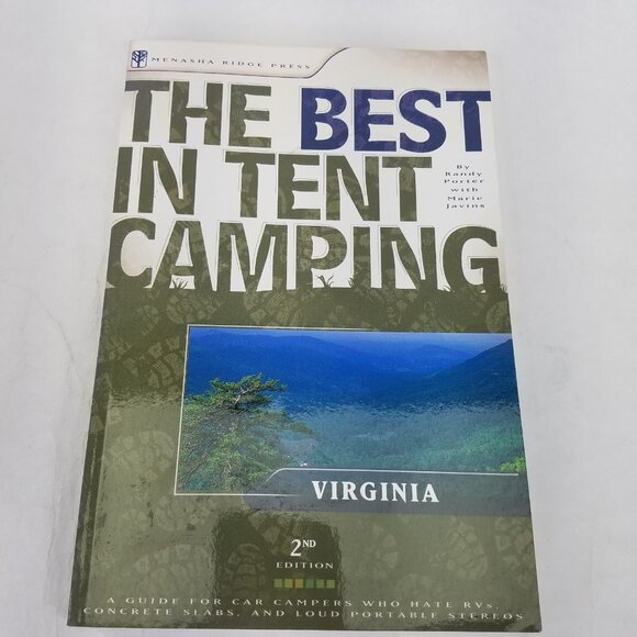 3 Outdoor Books- 50 Hikes in Northern Virginia, Best In Tent Camping VA & WV - Picture 5 of 13